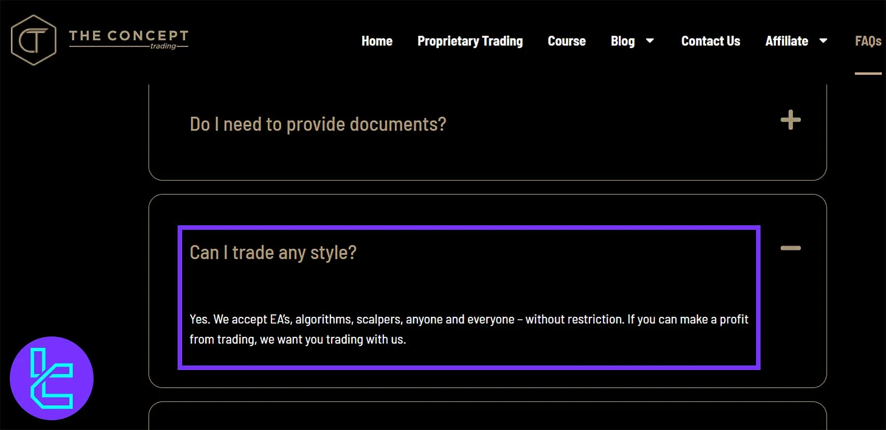 ChatGPT said: The Concept Trading Kabul Edilen Stratejiler