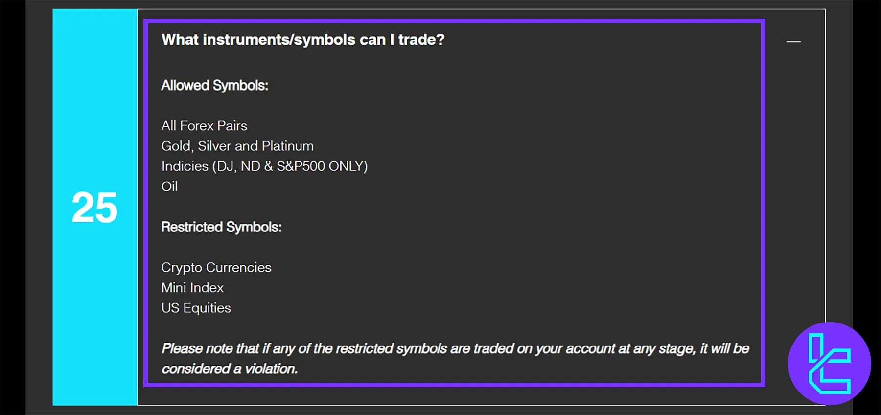 The Trading Capital Enstrümanları
