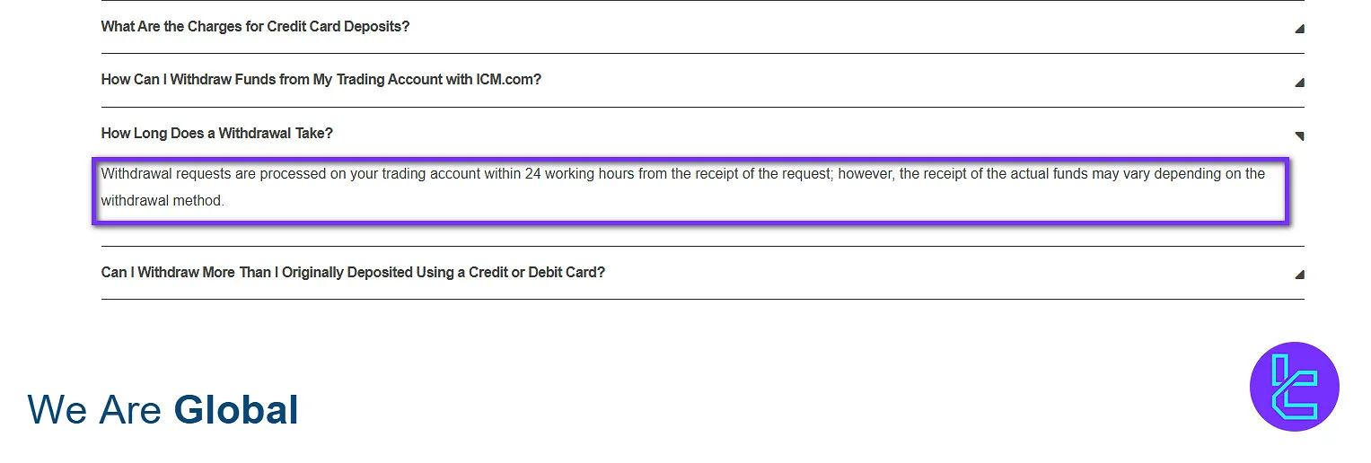 ICM.com withdrawal