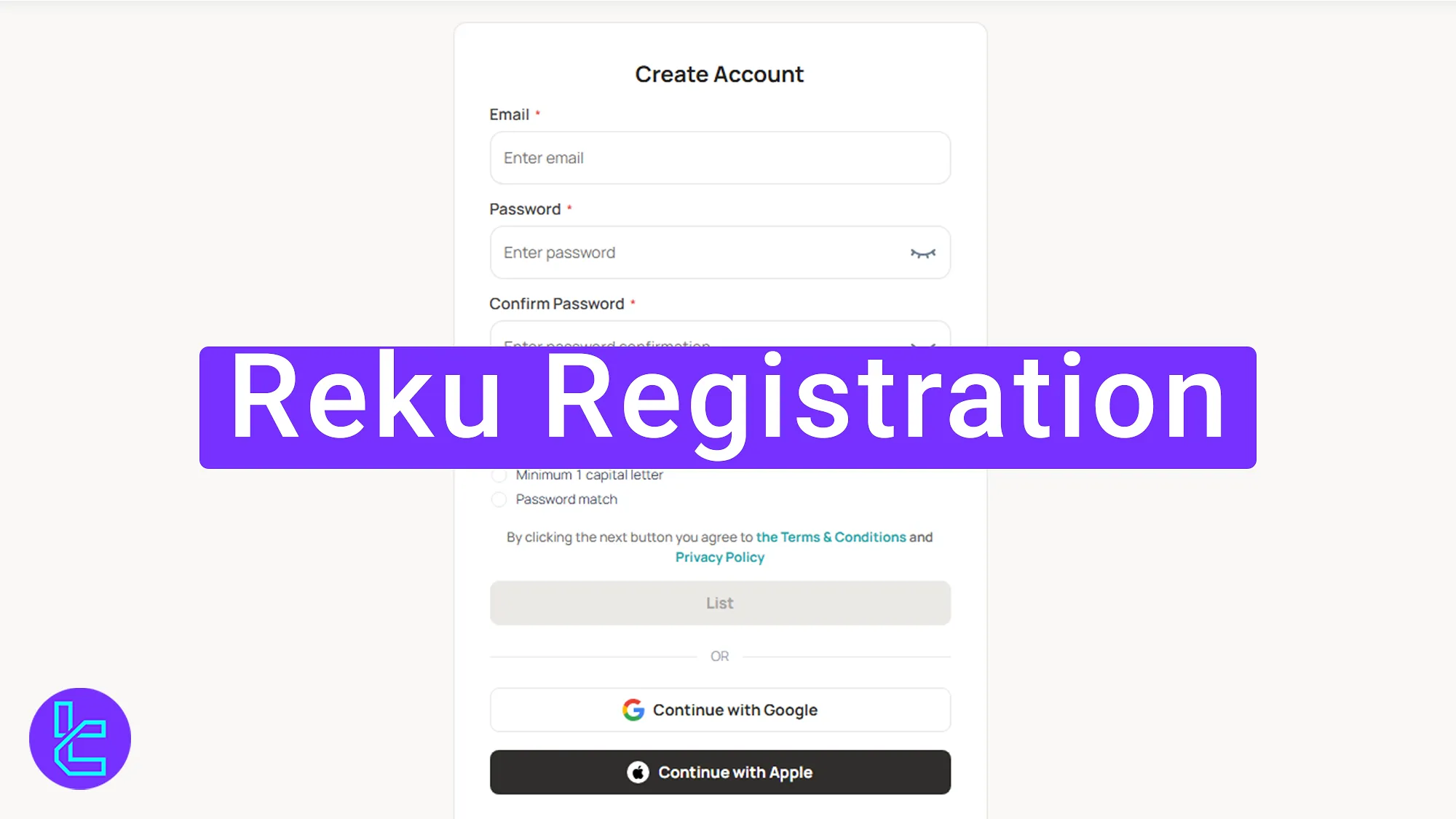 Reku Registration 2025 [Set a Unique Username in 4 Steps]