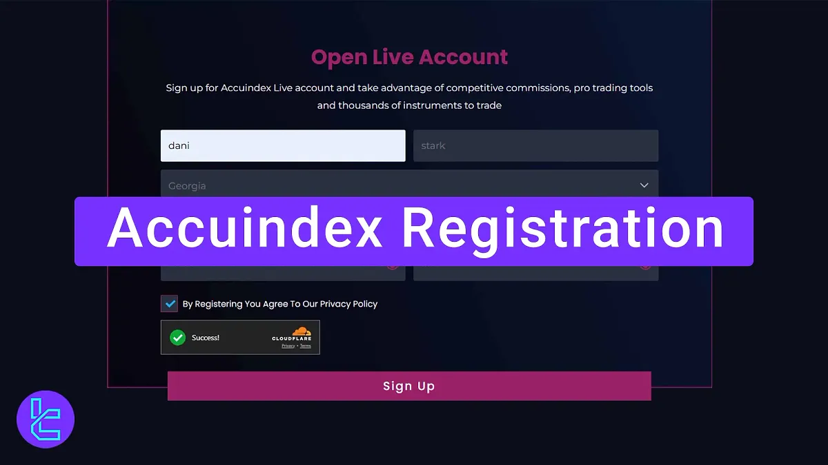 Accuindex Registration - Phone, email, address, and nationality [4 Steps] 2025