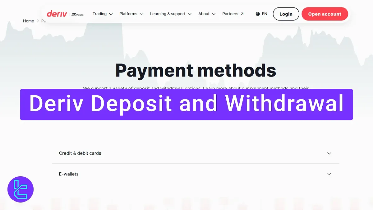 Deriv Deposit and Withdrawal - Min & Max Payment [$10 to $500] 2025