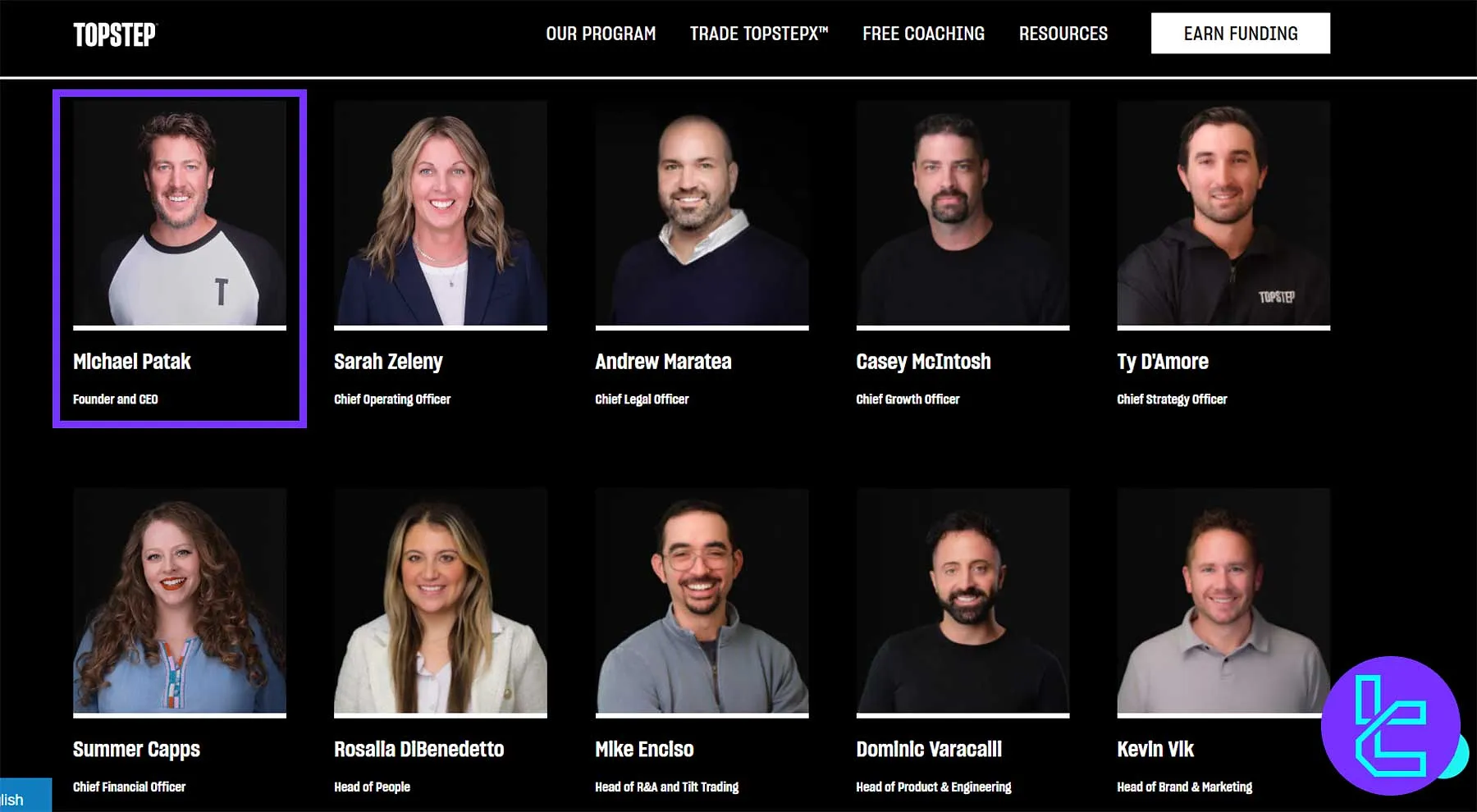 Topstep CEO’su Michael Patak’ın profesyonel profili