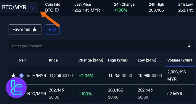 Choose crypto in Sinegy