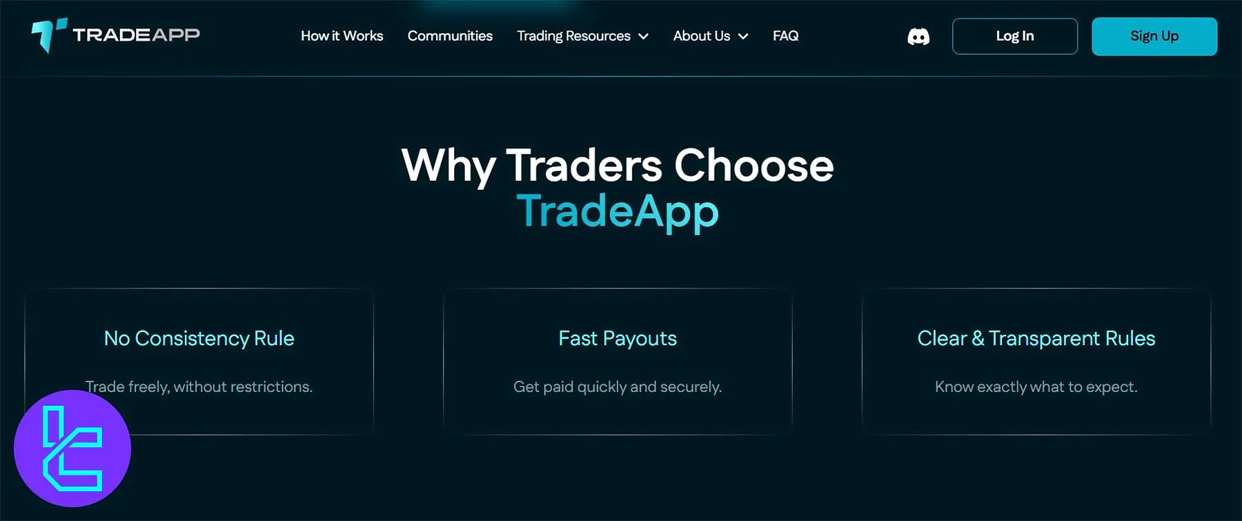 TradeApp Advantages