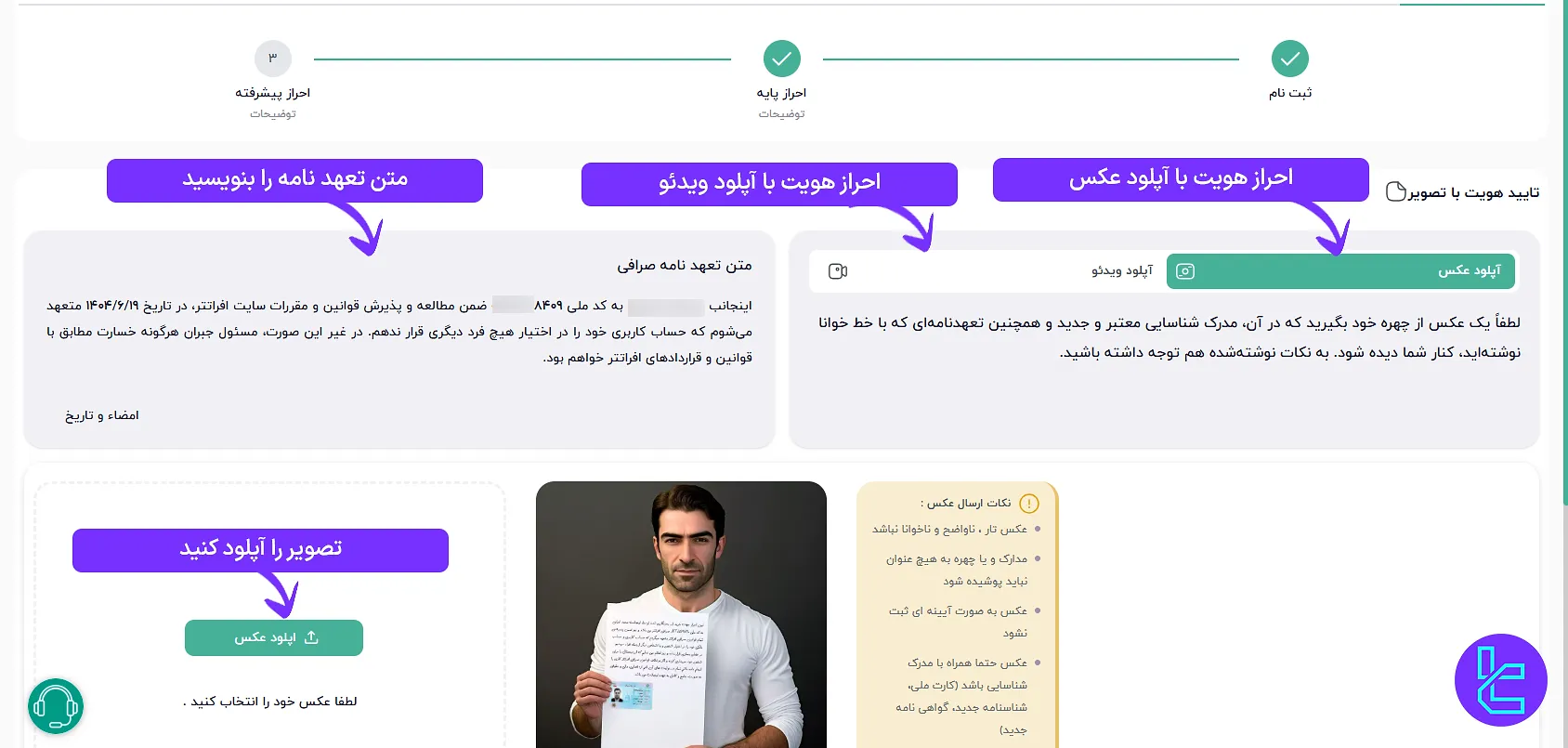 احراز هویت پیشرفته در افراتتر