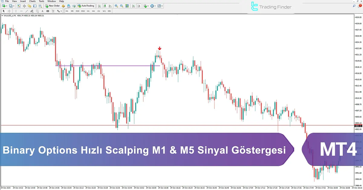 Binary Options Fast Scalping M1 & M5 Sinyalleri Göstergesi MT4 için İndirme
