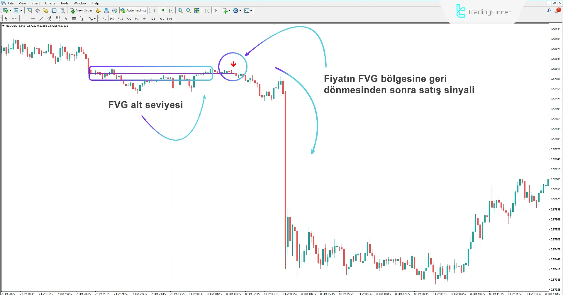 Binary Options Fast Scalping M1 & M5 Sinyalleri Göstergesi MT4 için İndirme 2
