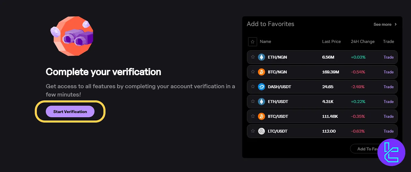 Quidax authentication login dashboard