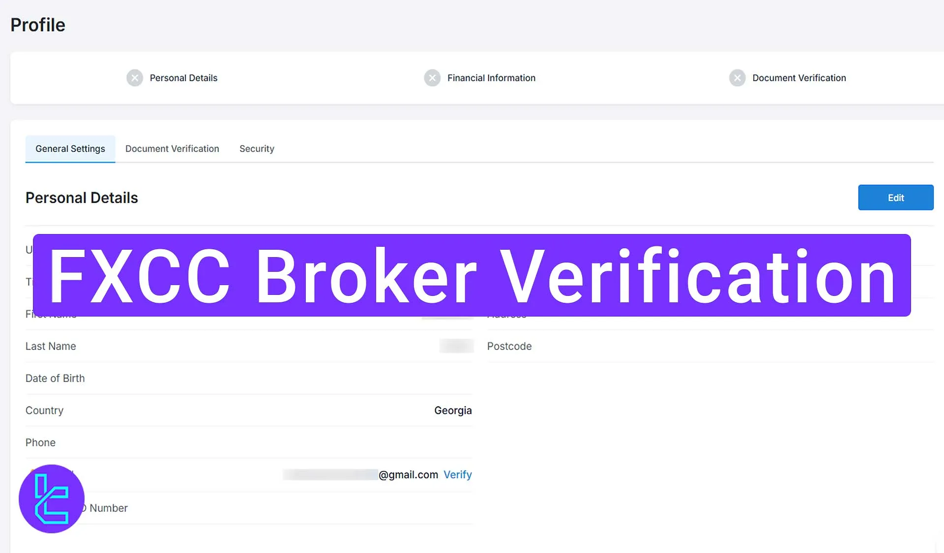 FXCC Broker Verification 2025 [Proof of Identity and Address in 4 Steps]