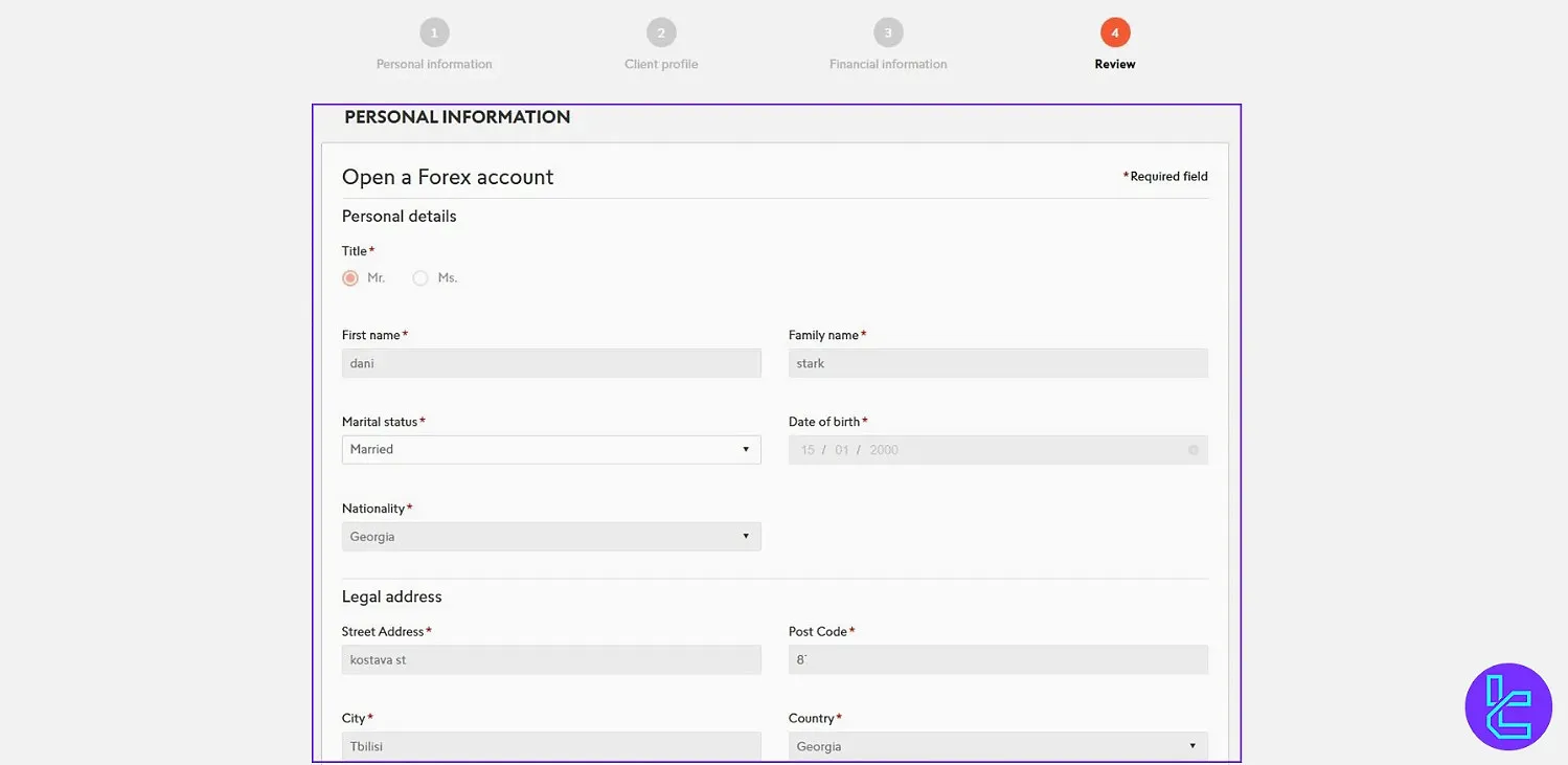 Swissquote review and submit