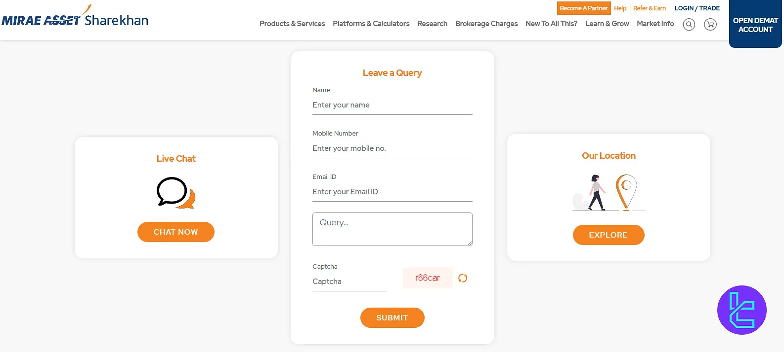 Mirae Asset Sharekhan support
