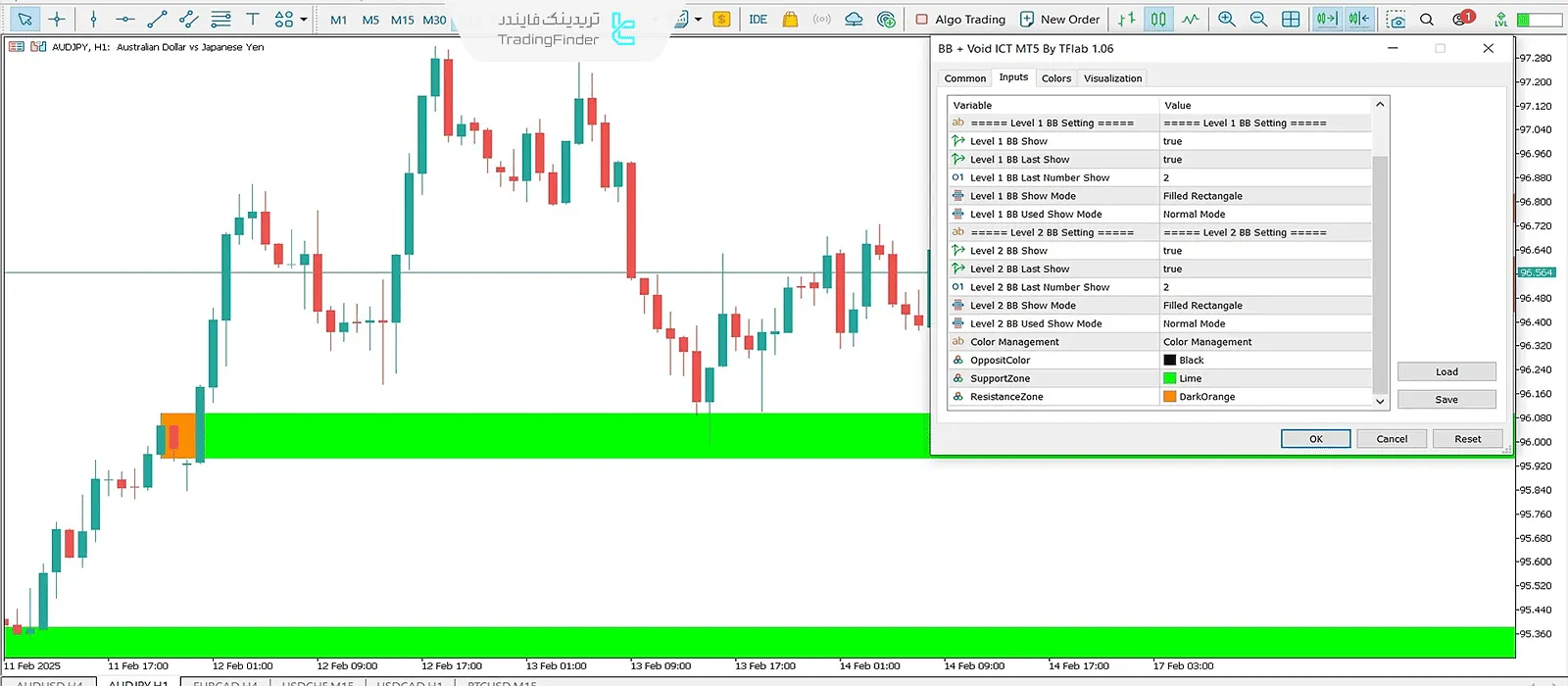 تنظیمات بریکر بلاک