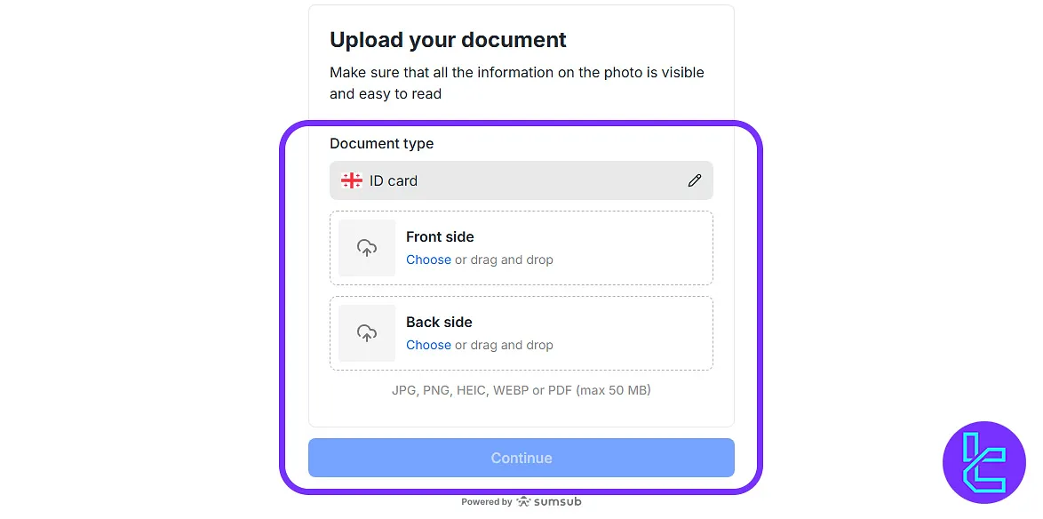 OURBIT POI upload ID images