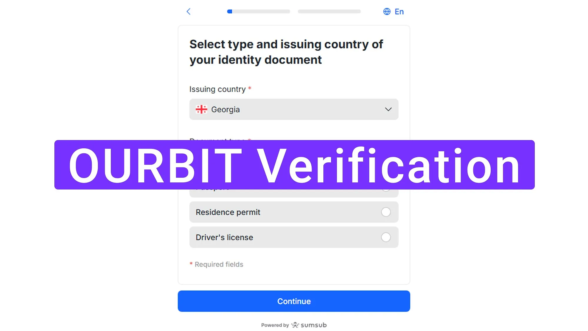 OURBIT Verification 2025 [Upload ID and Take Selfie in 6 Steps]