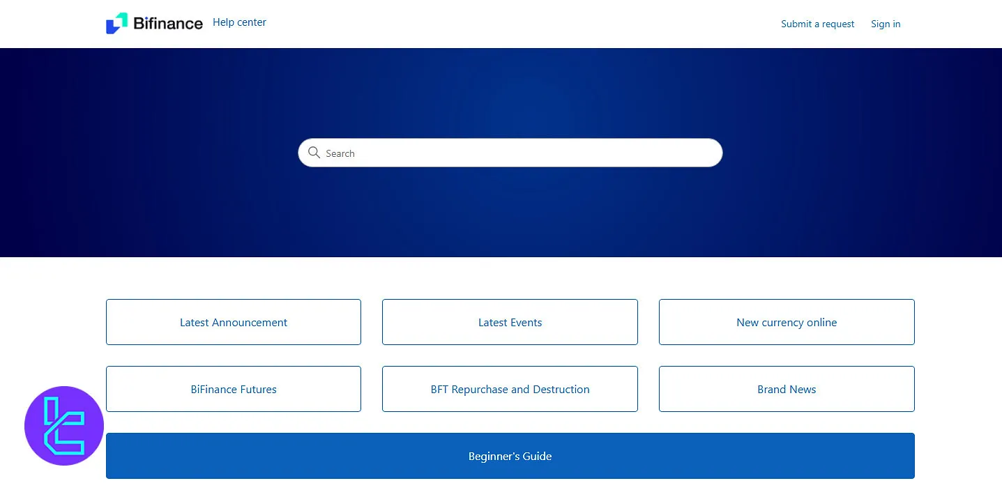 BiFinance help center
