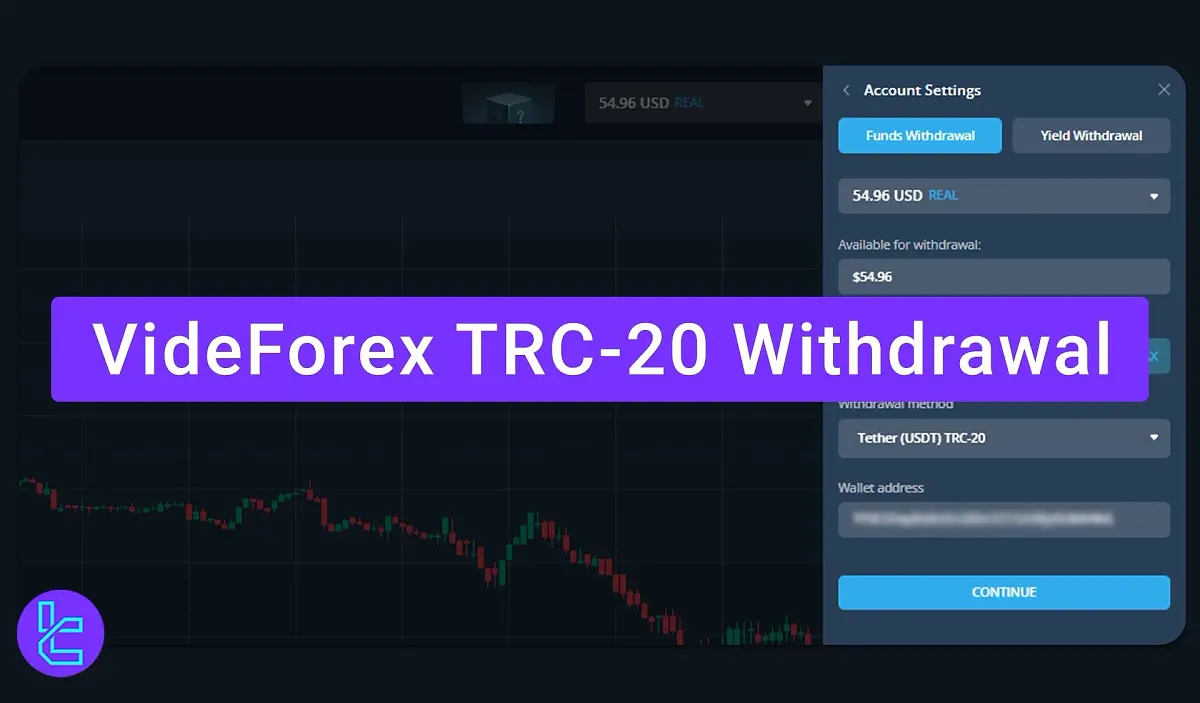 VideForex TRC-20 Withdrawal Guide 2025 [Receive Profits in 2 hours]