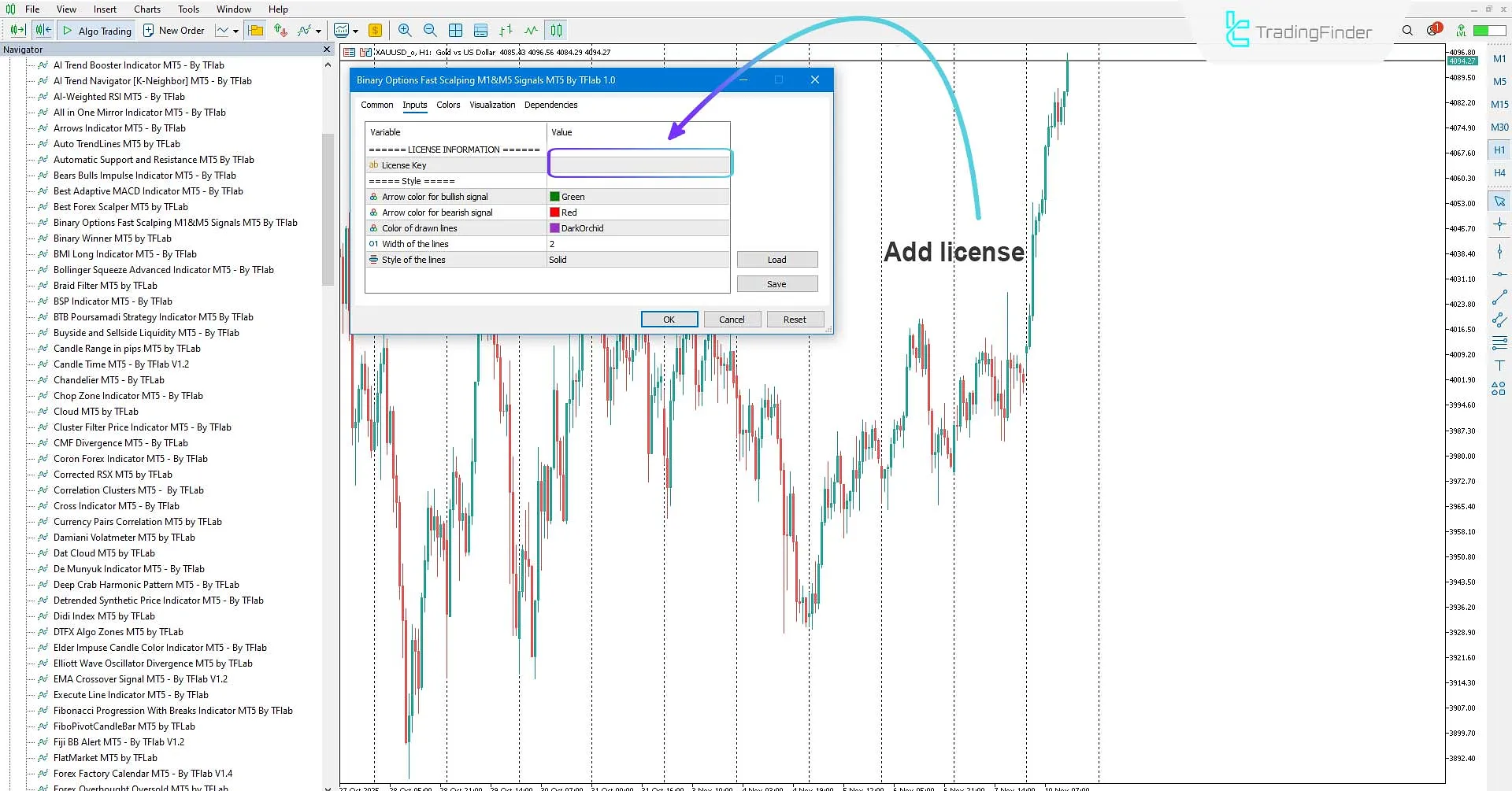 Support section and license code request