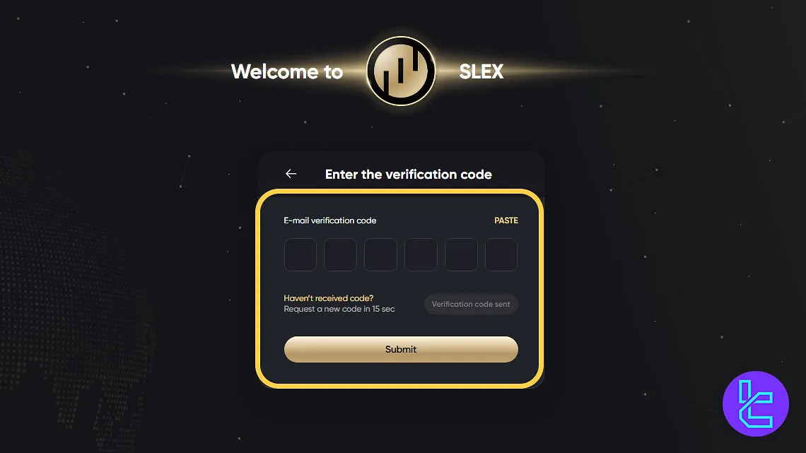 Slex email confirmation