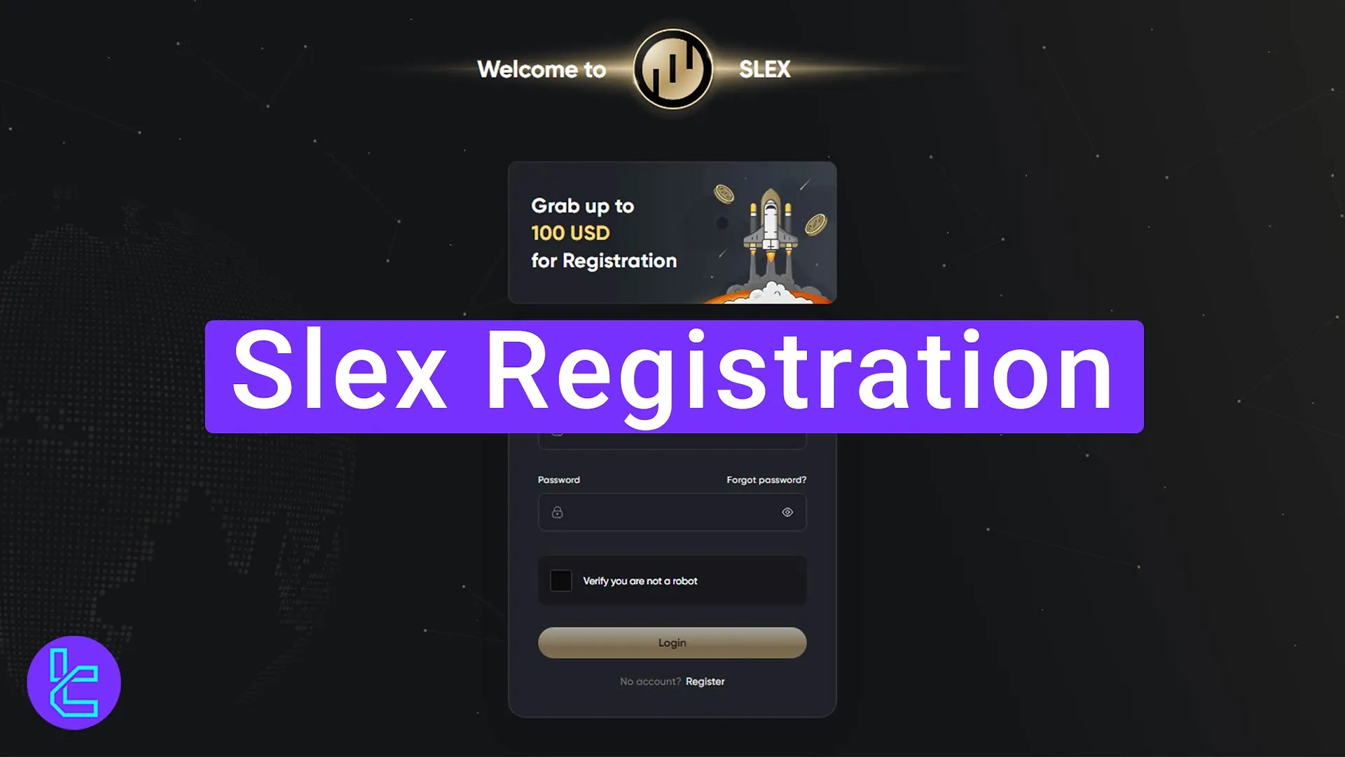 Slex signup process steps