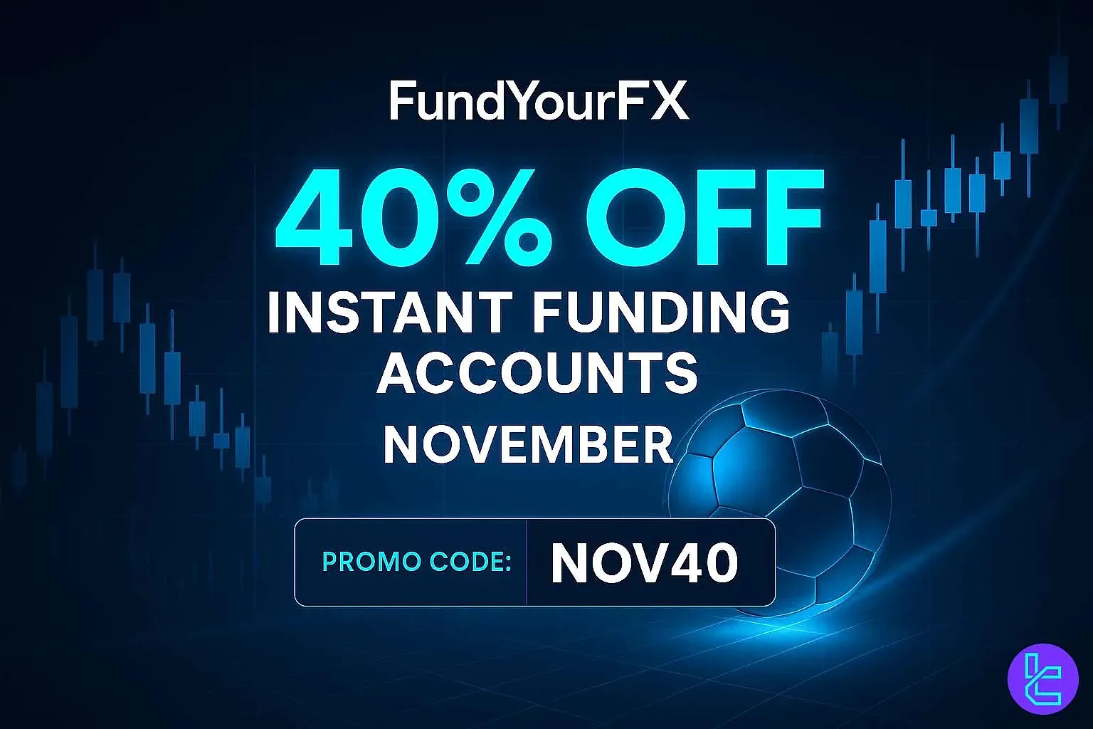 40% FundYourFX Discount Code [NOV40] – Nov 9th 2025