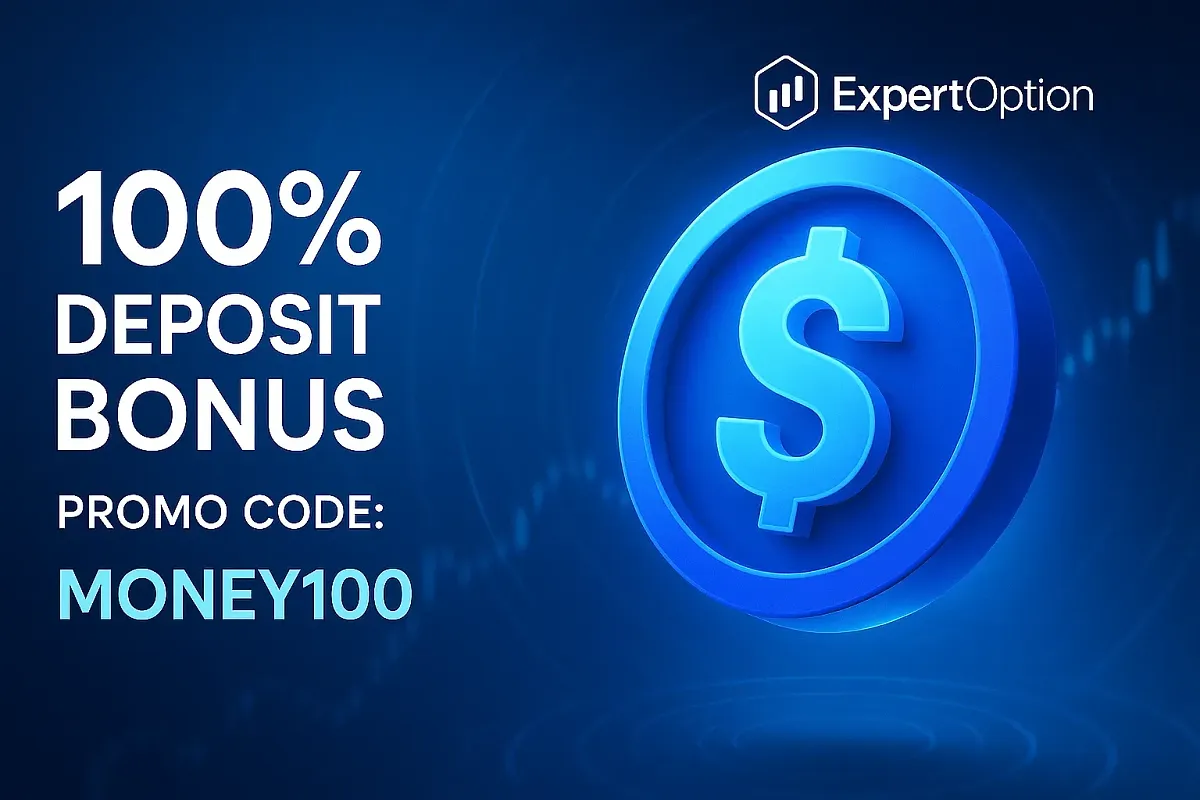 100% ExpertOption Deposit Bonus [money100] – Nov 6th 2025
