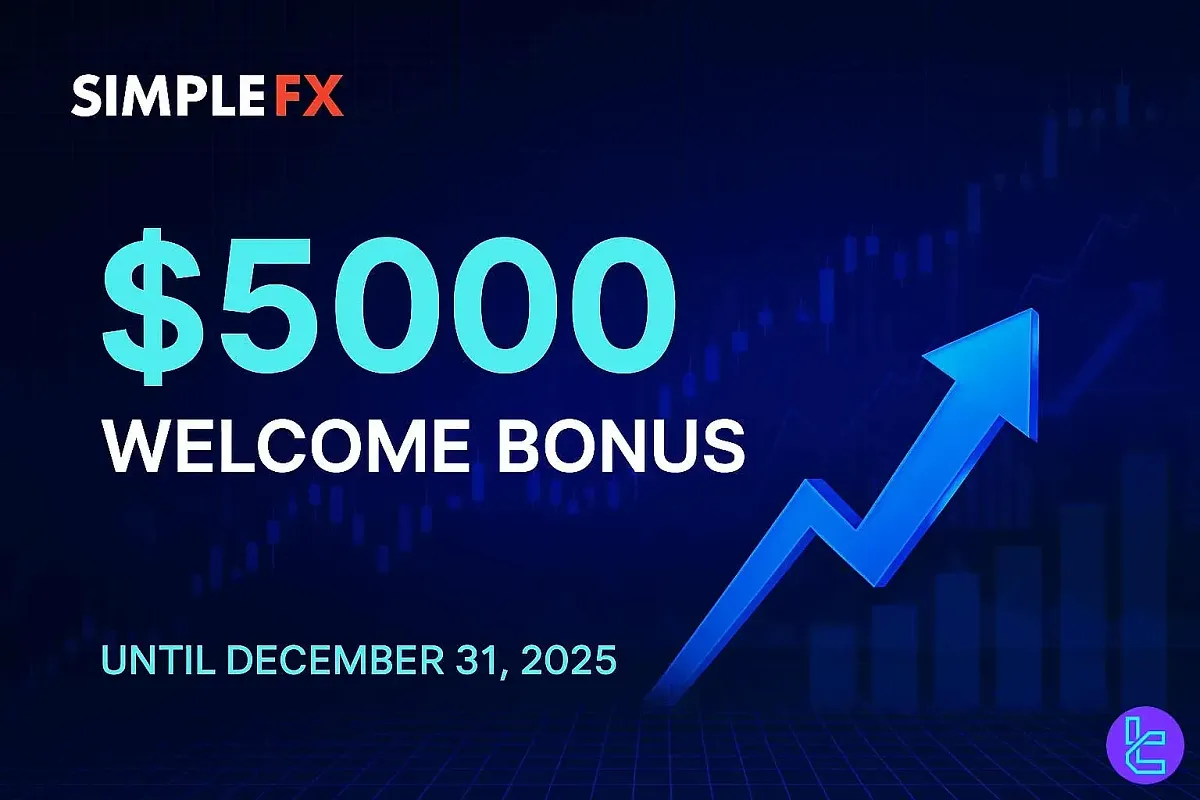 $5000 SimpleFX Welcome Bonus [New Clients] – Nov 10th, 2025