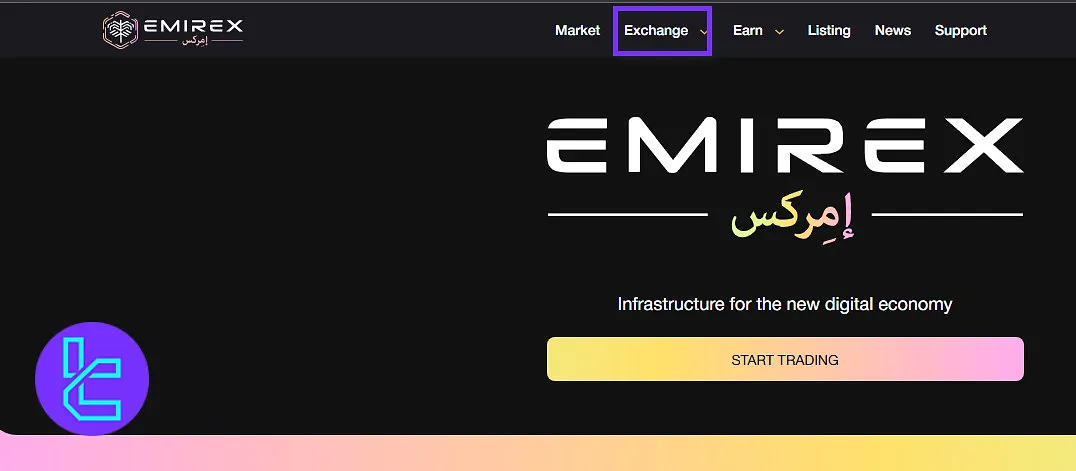 start trading on Emirex