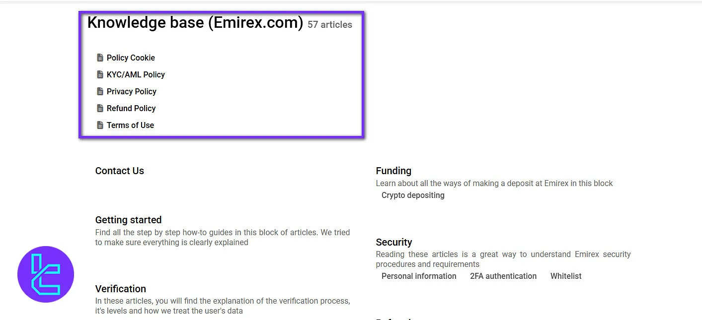 Emirex Knowledge Base