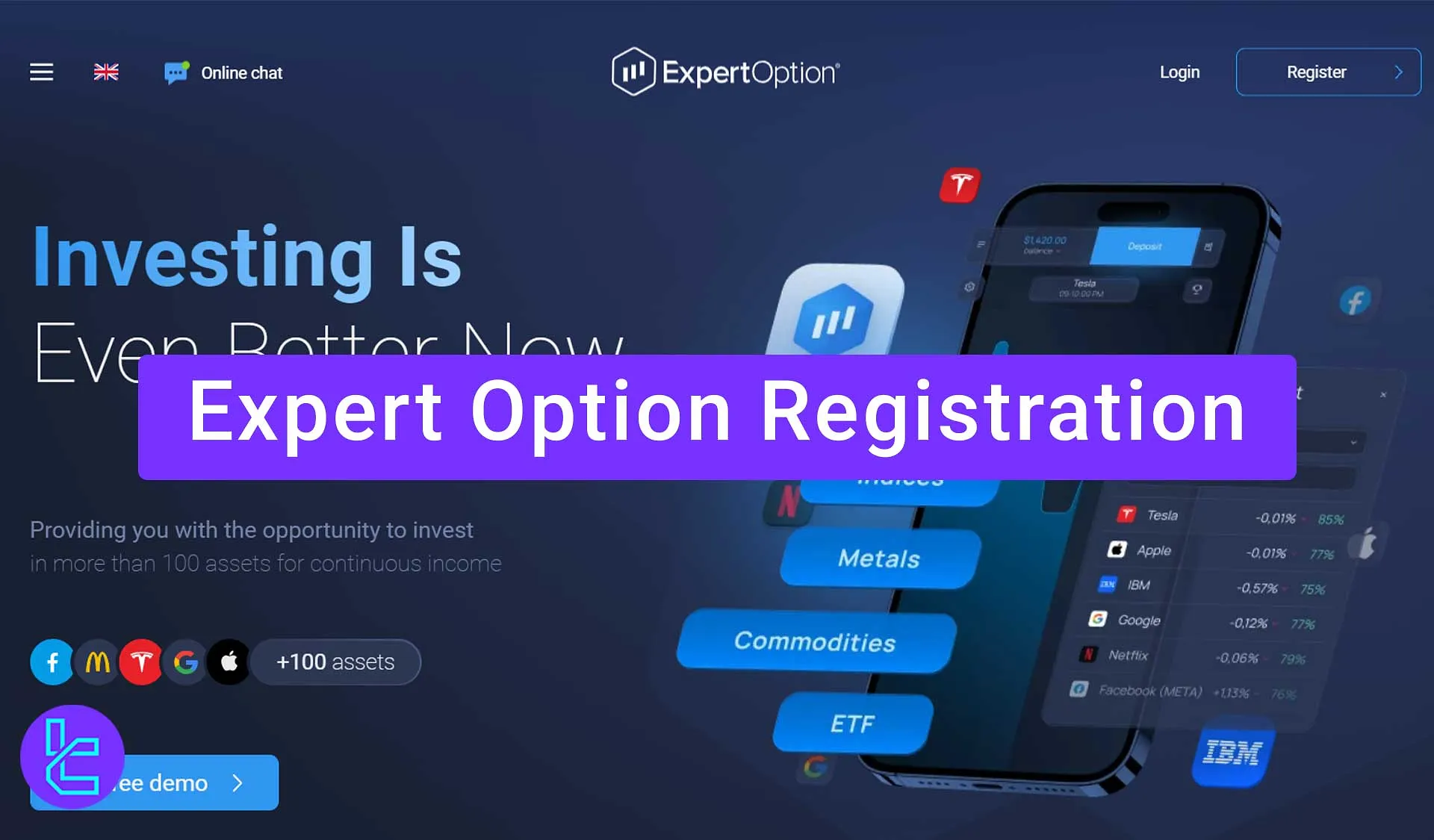 Expert Option Registration