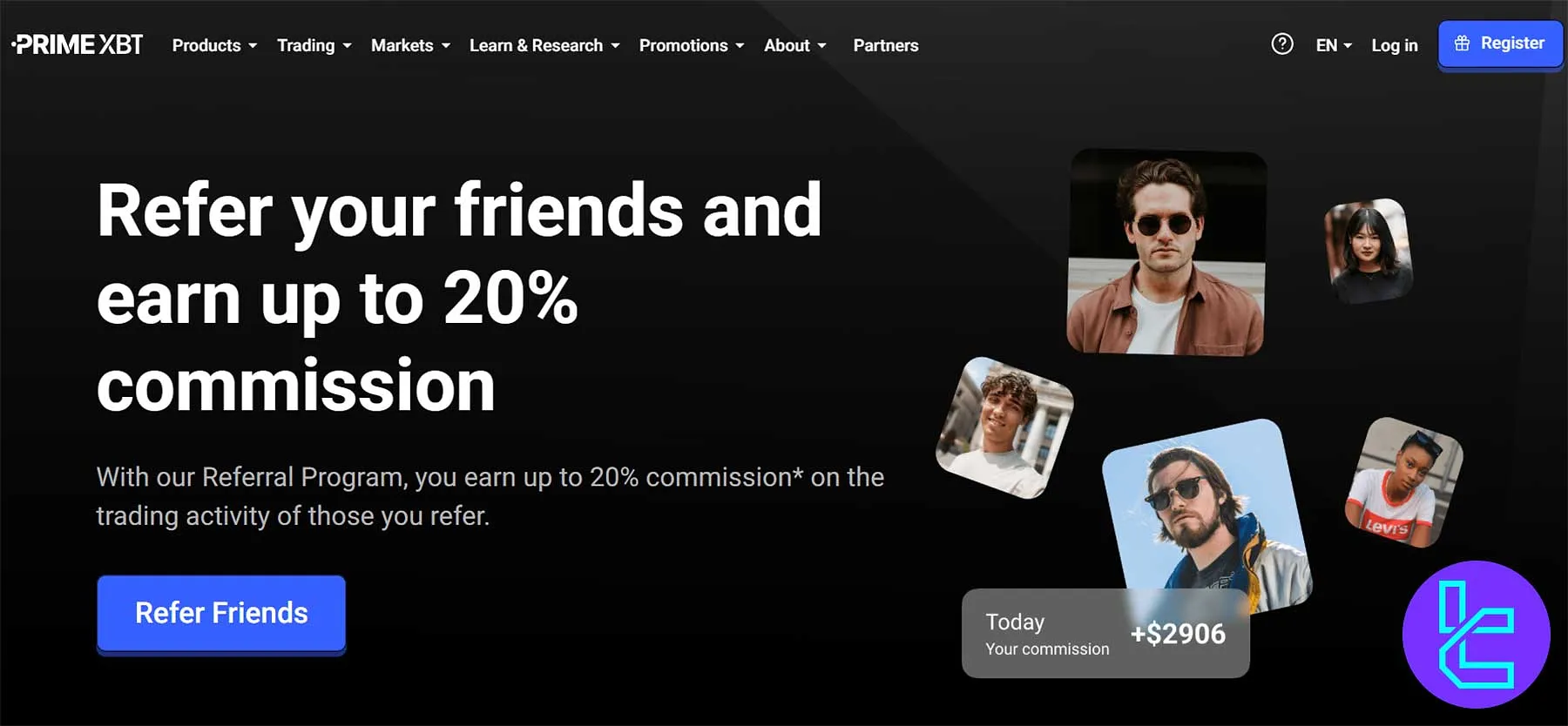 PrimeXBT Referral Program