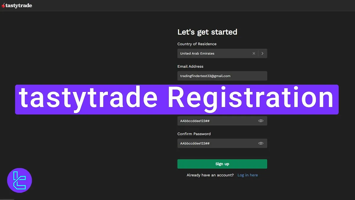 tastytrade Registration - Sign up Individual, Joint, or Trust [10 Steps] 2025