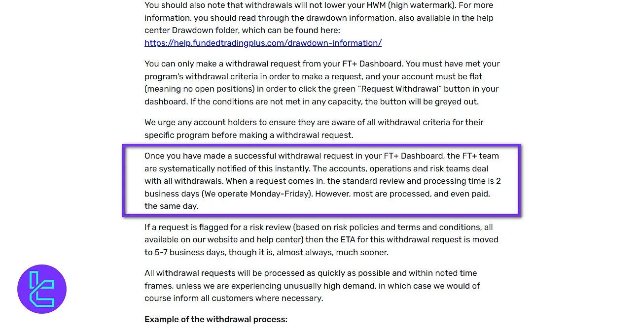Funded Trading Plus Ödemeleri