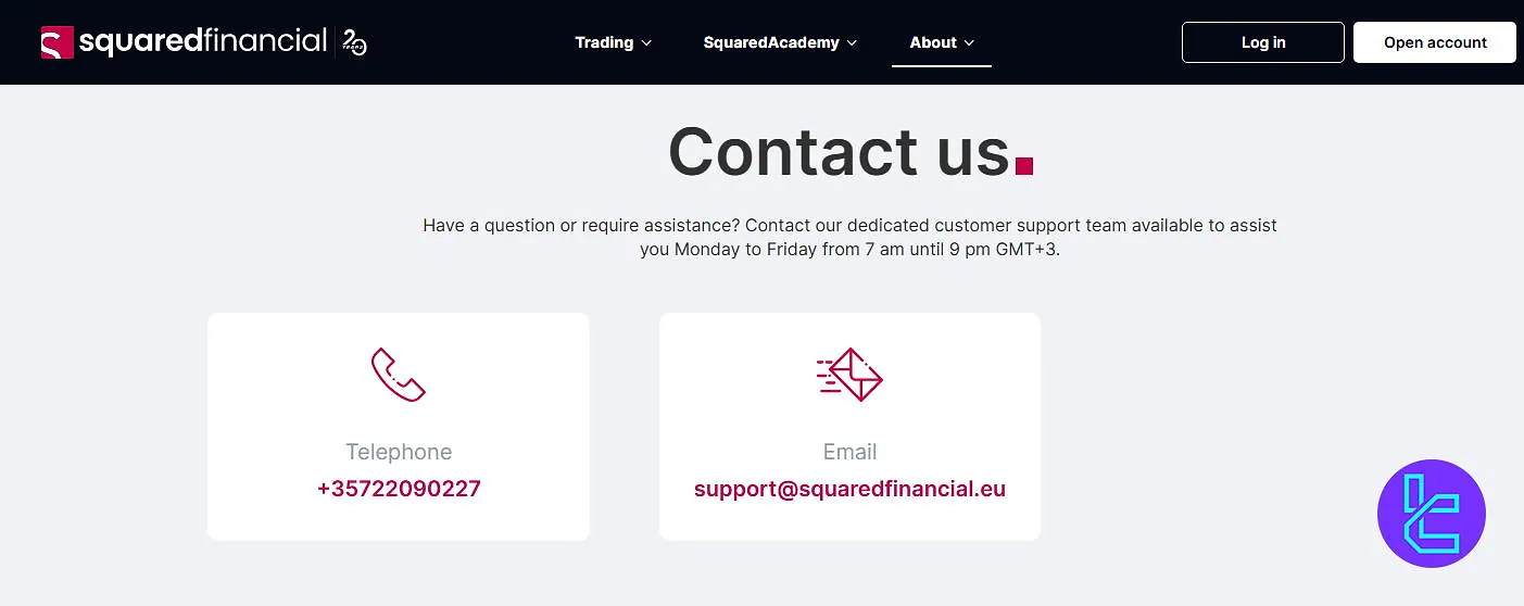 SquaredFinancial EU Support
