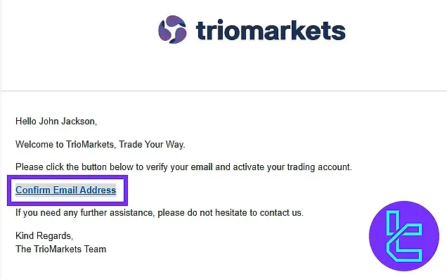 TrioMarkets Email Verification