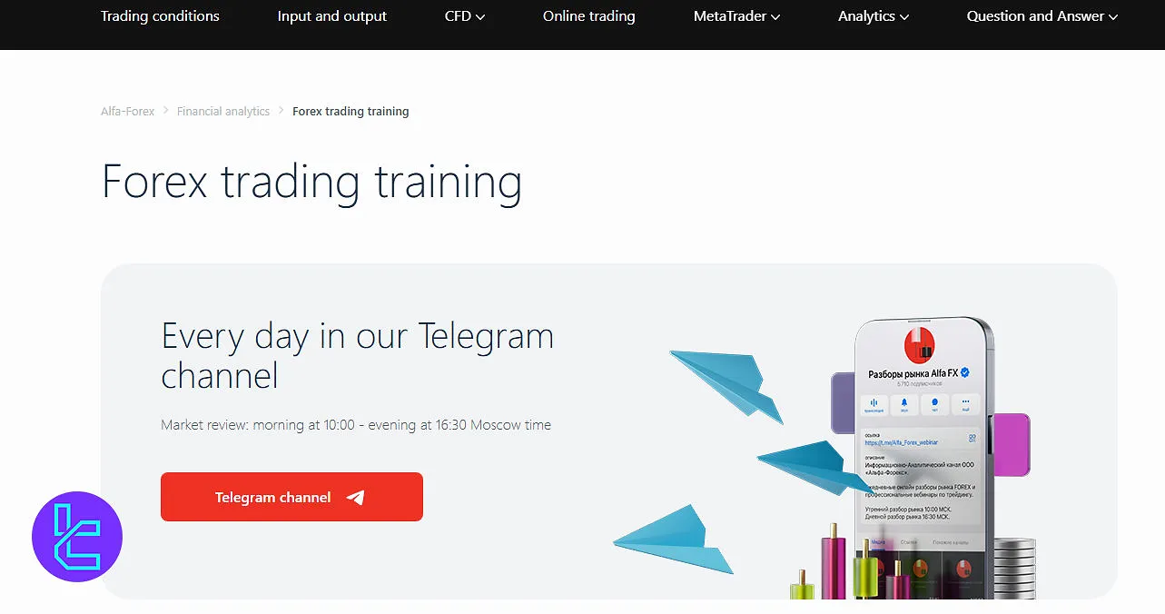 Alfa-Forex education