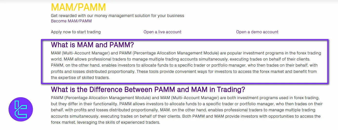 Baxia Markets PAMM account