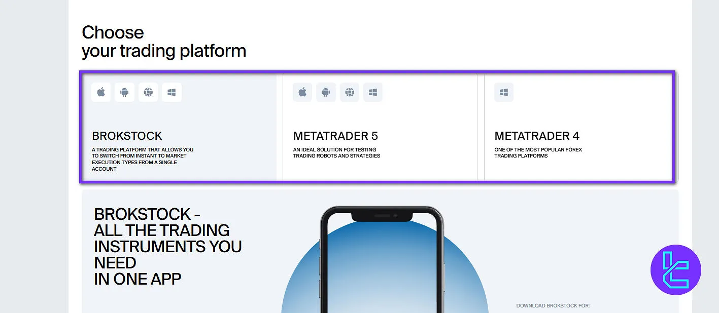 BCS Markets platforms