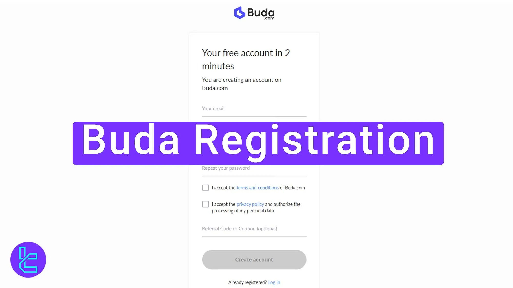 Buda Registration 2025 [Fill The Signup Form and Verify Email in 3 Steps]