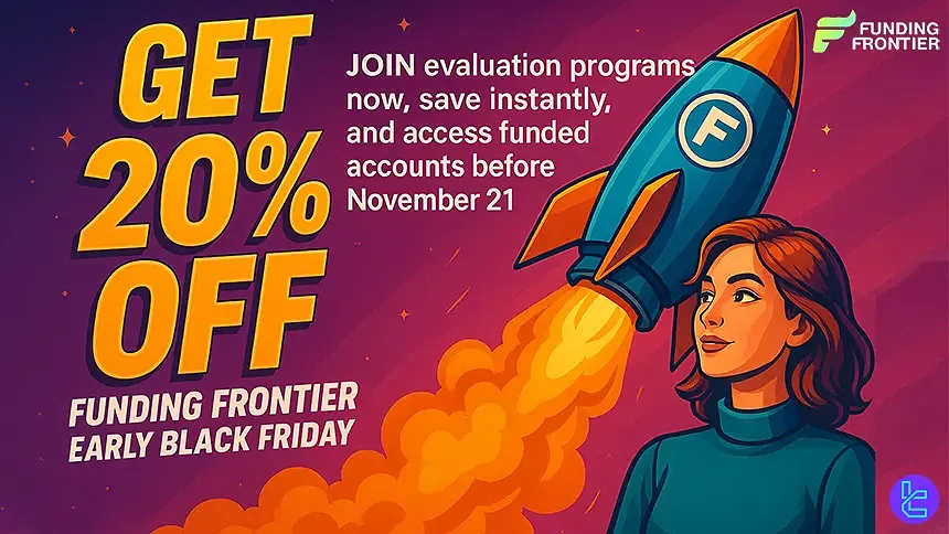 EARLY20 promo code offers traders a flat 20% discount