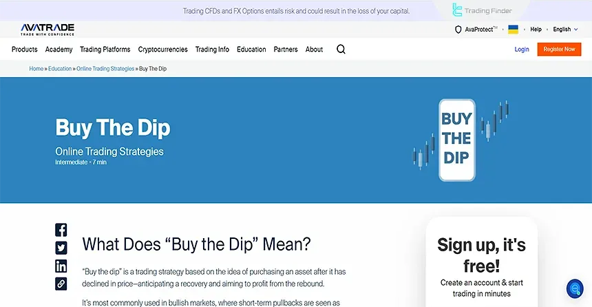 Difference Between Buying the Dip and Buying a Rally