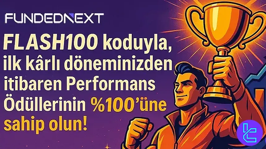 FundedNext FLASH100% indirim