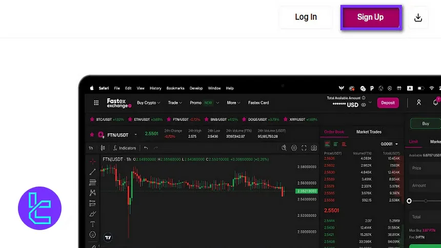Fastex start register