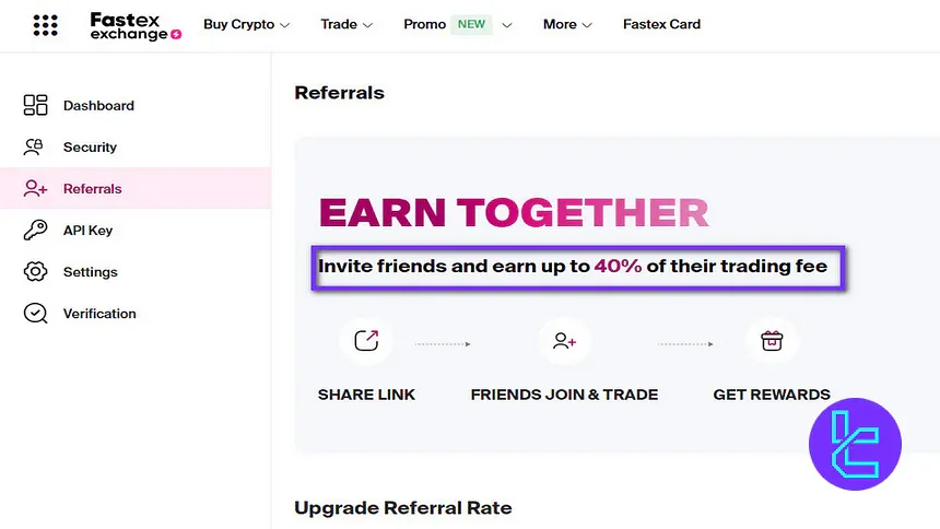 Fastex referral program