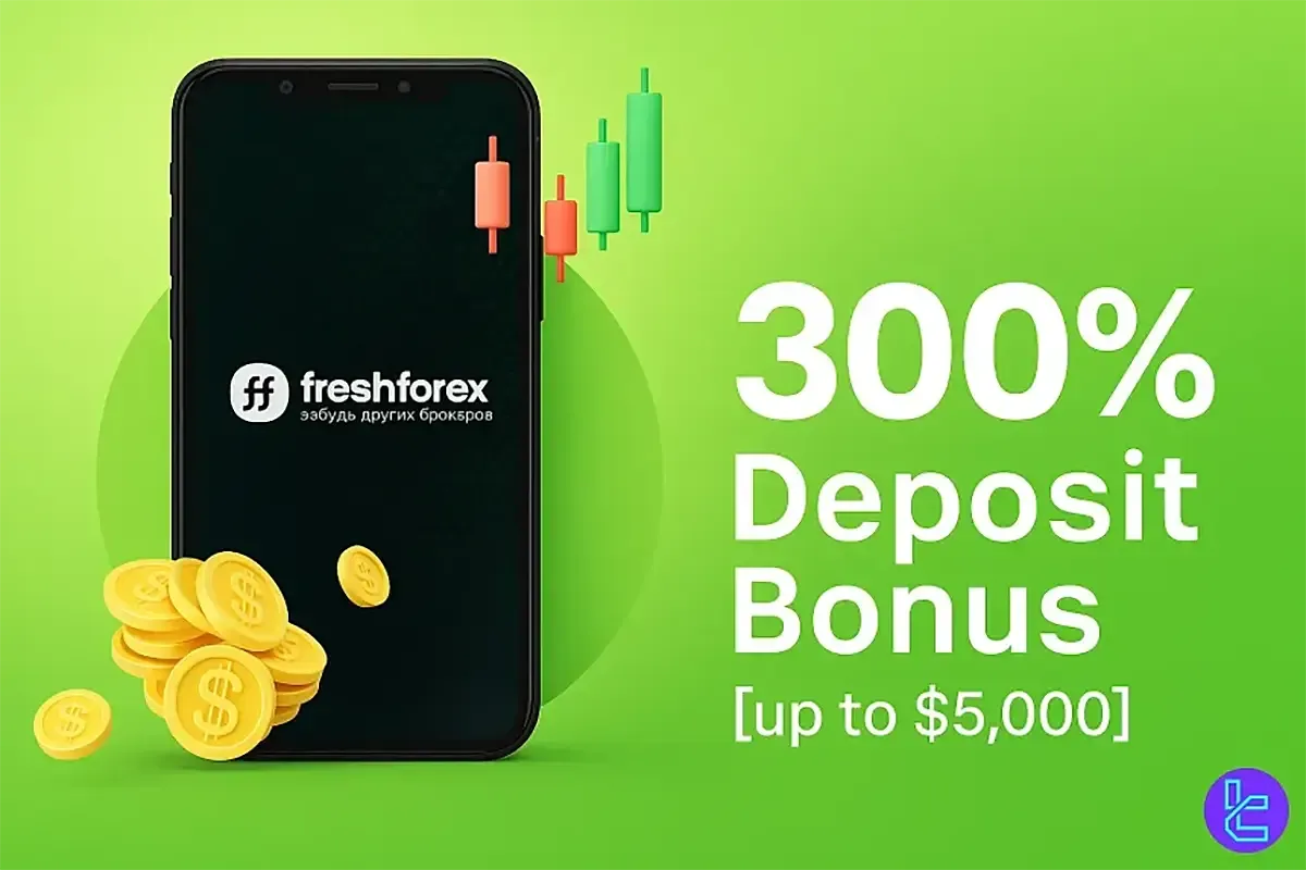 %300 FreshForex Deposit Bonus [up to $5,000] - Oct 9th, 2025