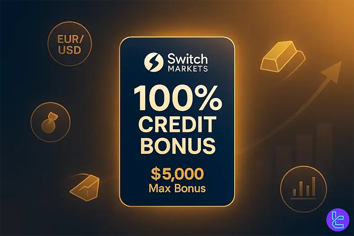 100% Switch Markets Deposit Bonus [Up To $5,000] - Oct 10th, 2025 
