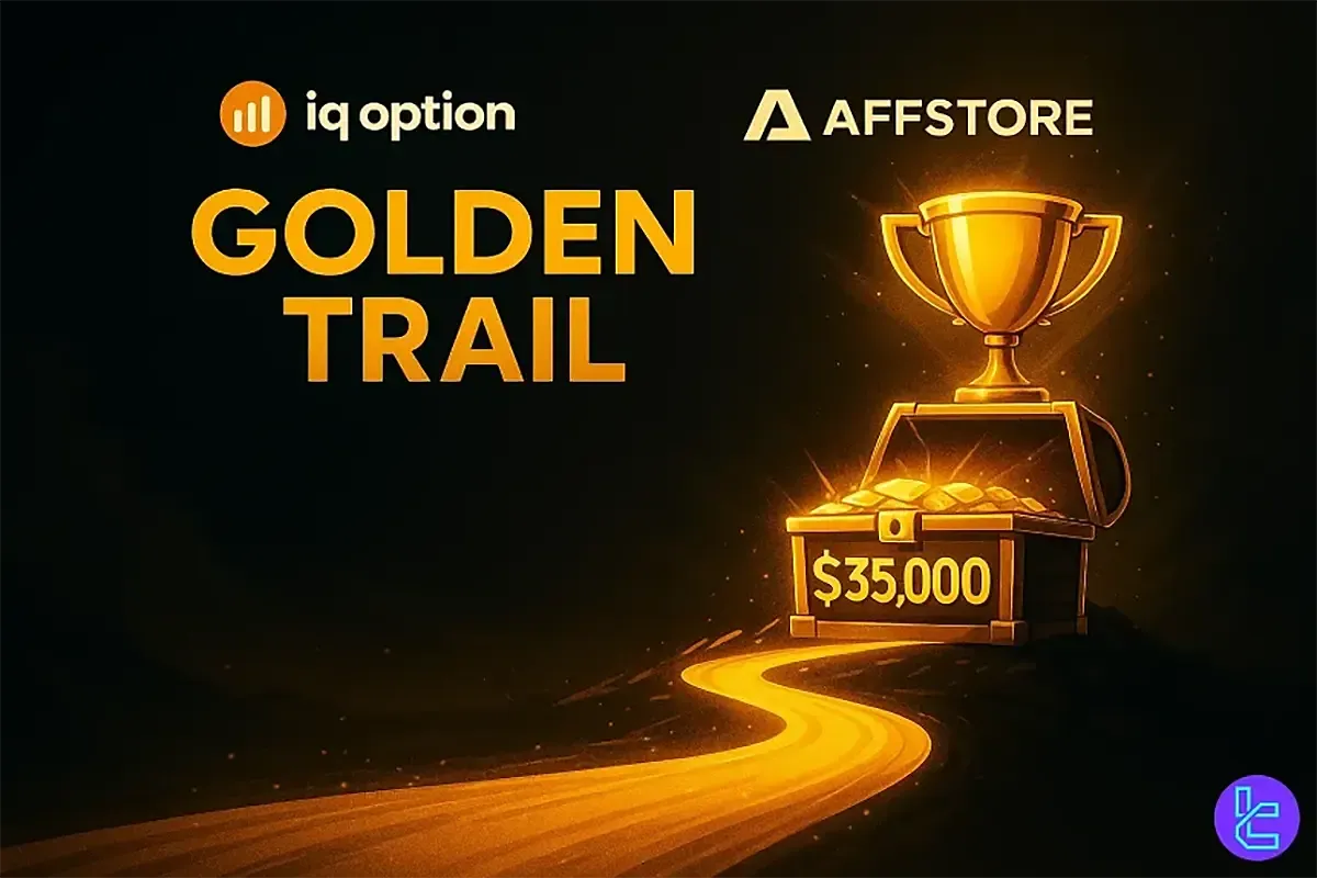 $35,000 IQ Option Affiliate Contest [Golden Trail] – Oct 10th, 2025