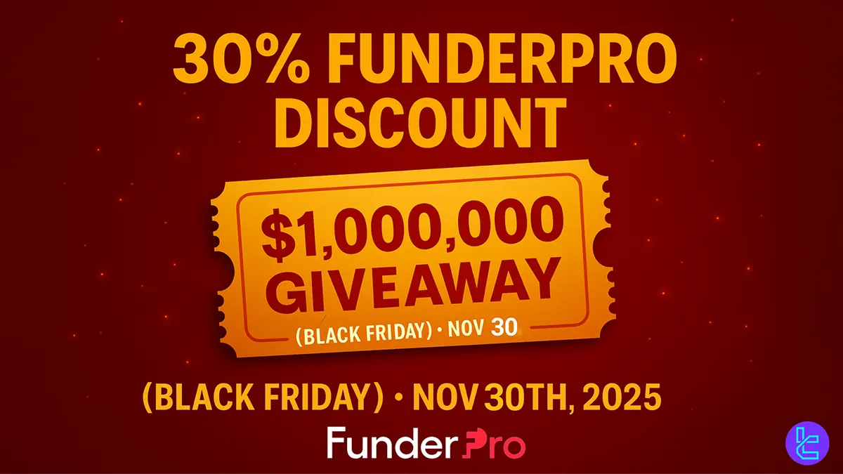30% FunderPro Discount + $1,000,000 Giveaway [MILLION30] - Nov 23th, 2025