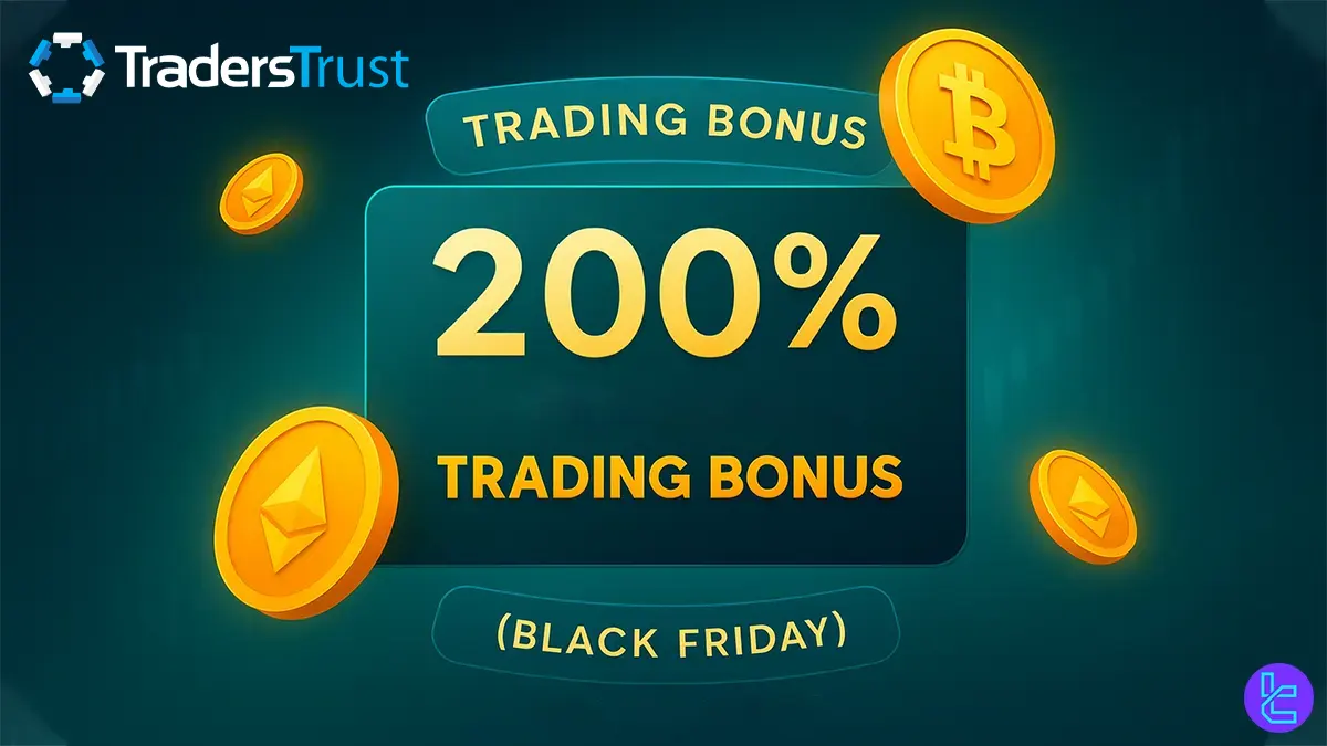 200% Traders Trust Trading Bonus [Black Friday] - Nov 23rd, 2025