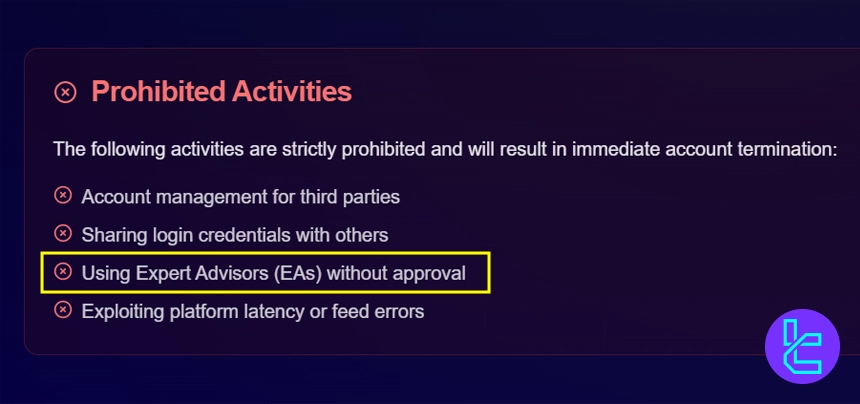 Funded Nation EA rule